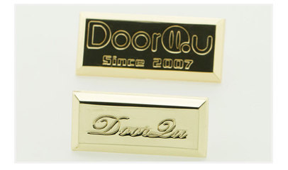 打造品牌形象利器 定制化高檔金屬標牌，廠家直銷，品質與效率并重